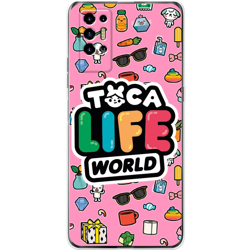 Чехол BoxFace Tecno POVA 2 Toca Boca Life World