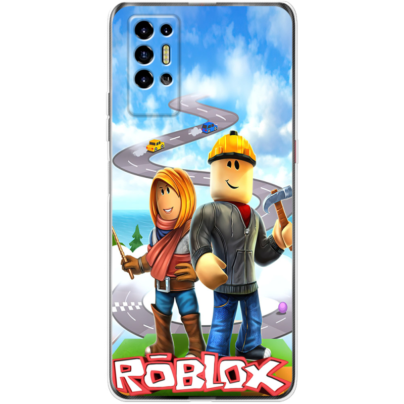 Чехол BoxFace Tecno POVA 2 Roblox Білдерман