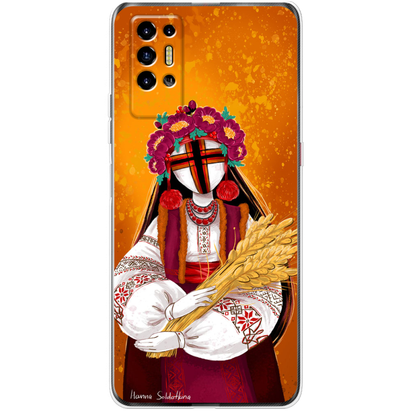 Чехол BoxFace Tecno POVA 2 Motanka by H Soldatkina