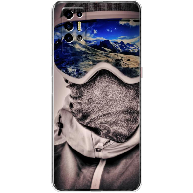 Чехол BoxFace Tecno POVA 2 snowboarder