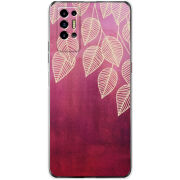 Чехол BoxFace Tecno POVA 2 Gold Leaves