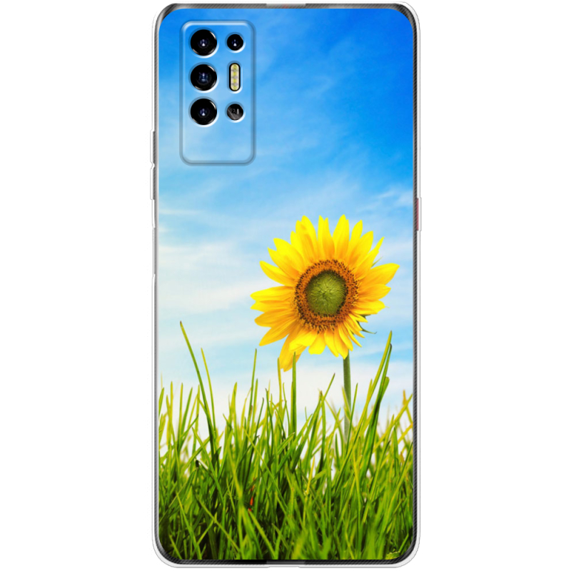 Чехол BoxFace Tecno POVA 2 Sunflower Heaven