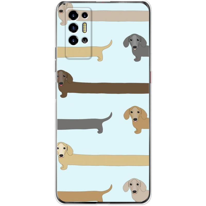 Чехол BoxFace Tecno POVA 2 Dachshund