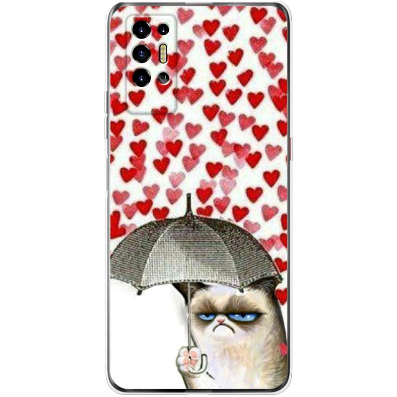 Чехол BoxFace Tecno POVA 2 Raining Hearts