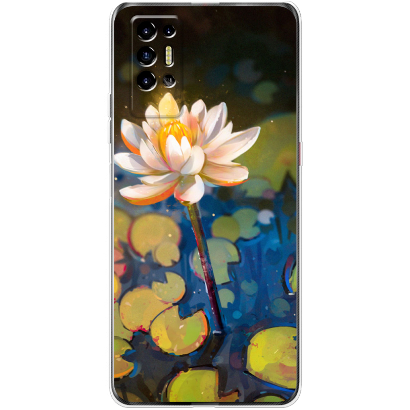 Чехол BoxFace Tecno POVA 2 Waterlily