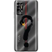 Прозрачный чехол BoxFace Tecno POVA 2 Swan question