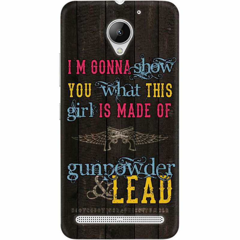 Чехол Uprint Lenovo C2 Power K10a40 