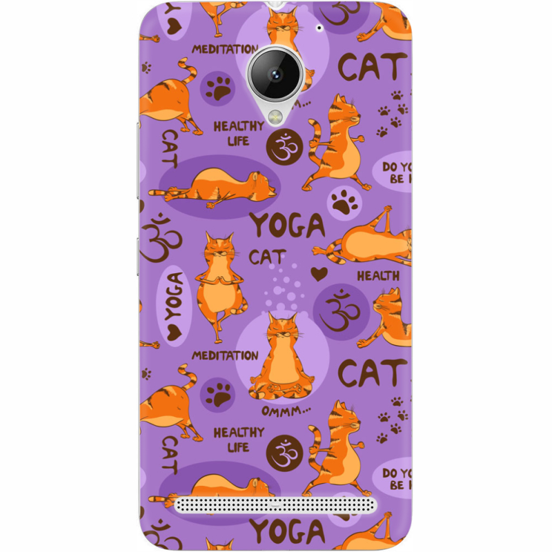 Чехол Uprint Lenovo C2 Power K10a40 Yoga Cat