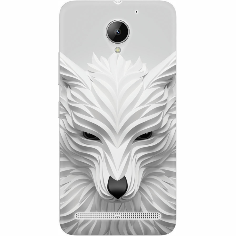 Чехол Uprint Lenovo C2 Power K10a40 White Wolf