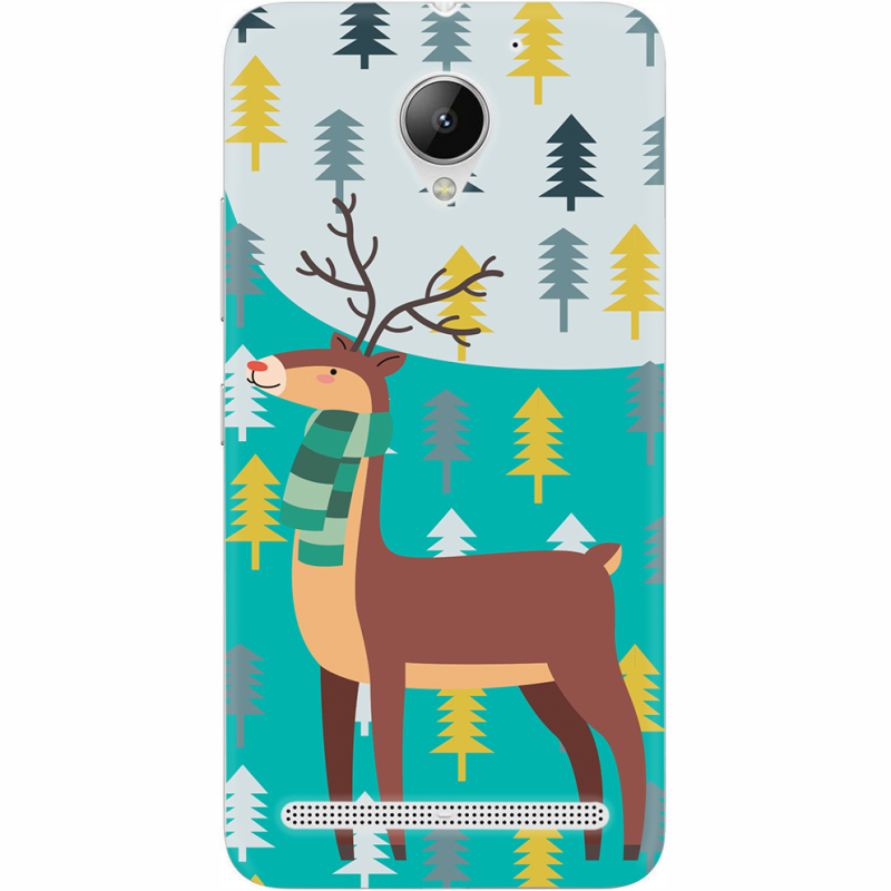 Чехол Uprint Lenovo C2 Power K10a40 Foresty Deer