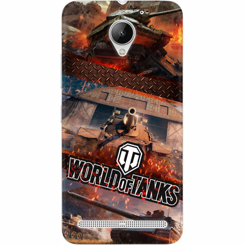Чехол Uprint Lenovo C2 Power K10a40 World Of Tanks