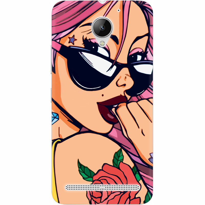 Чехол Uprint Lenovo C2 Power K10a40 Pink Girl