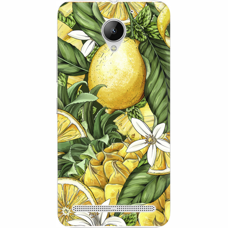 Чехол Uprint Lenovo C2 Power K10a40 Lemon Pattern