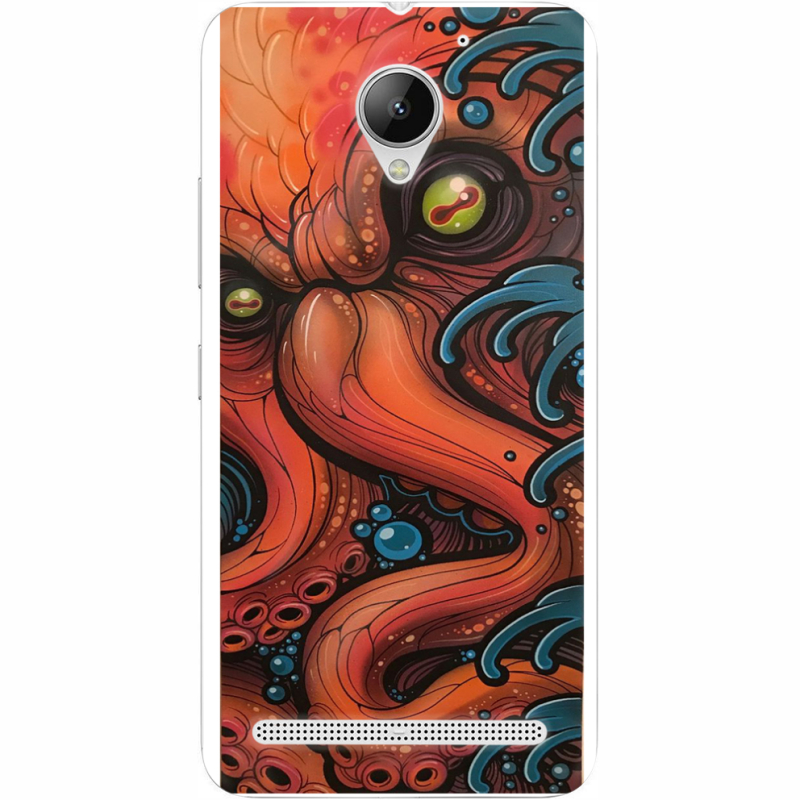 Чехол Uprint Lenovo C2 Power K10a40 Octopus