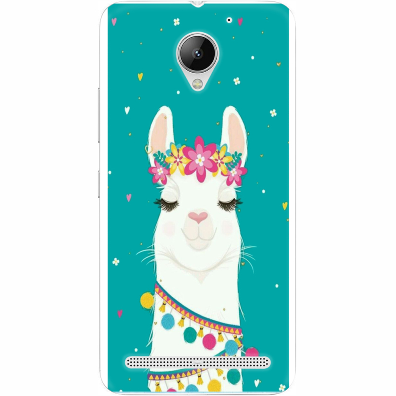 Чехол Uprint Lenovo C2 Power K10a40 Cold Llama