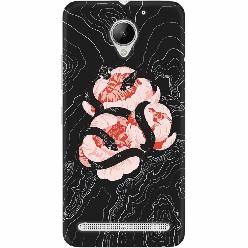 Чехол Uprint Lenovo C2 Power K10a40 Snake Rose