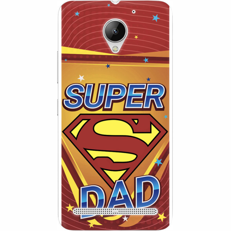 Чехол Uprint Lenovo C2 Power K10a40 Super Dad