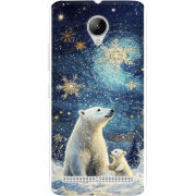 Чехол Uprint Lenovo C2 Power K10a40 Північні ведмеді