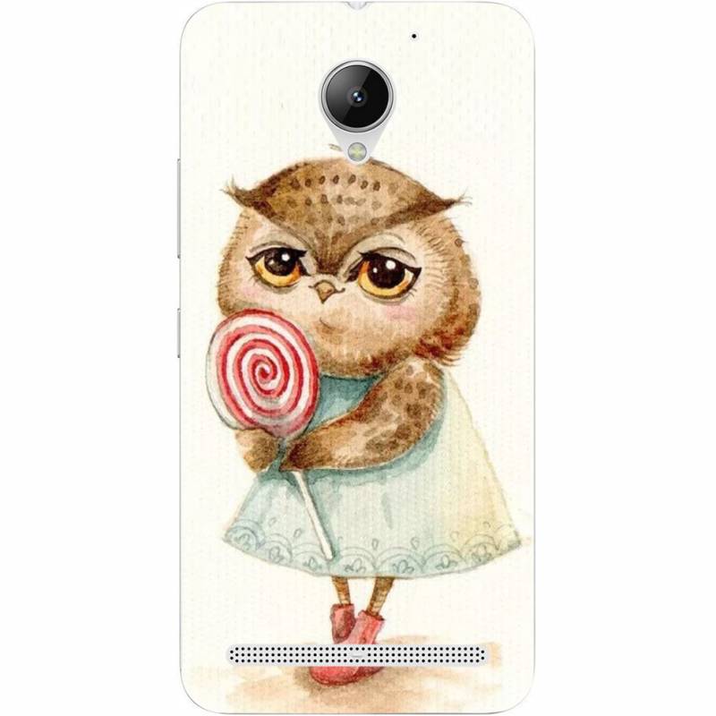 Чехол Uprint Lenovo C2 Power K10a40 Совушка