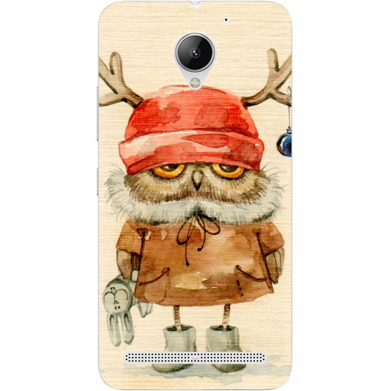 Чехол Uprint Lenovo C2 Power K10a40 Милая Сова