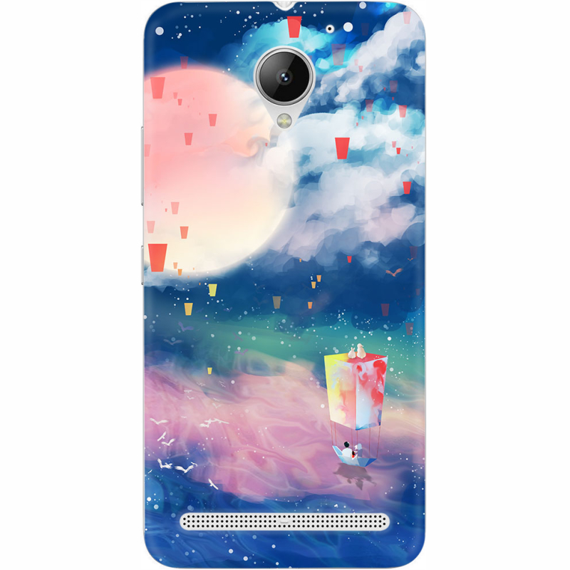 Чехол Uprint Lenovo C2 Power K10a40 Sky Lanterns