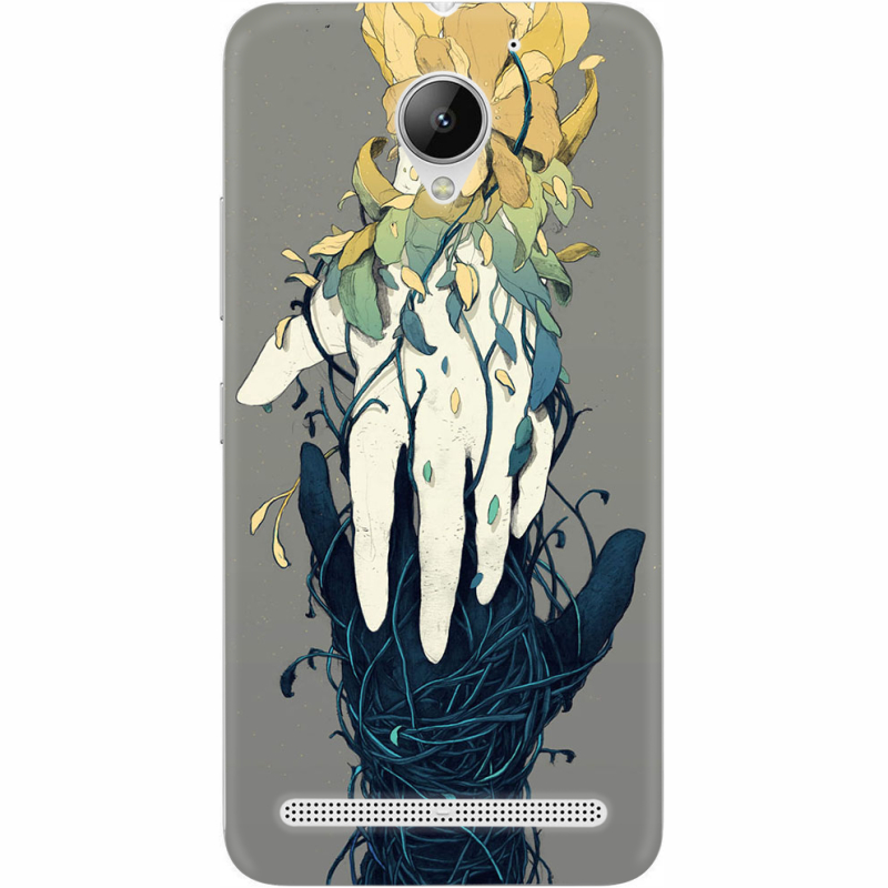 Чехол Uprint Lenovo C2 Power K10a40 Natures Hands