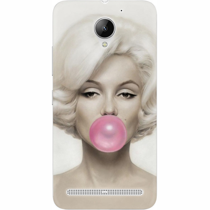 Чехол Uprint Lenovo C2 Power K10a40 Marilyn Monroe Bubble Gum
