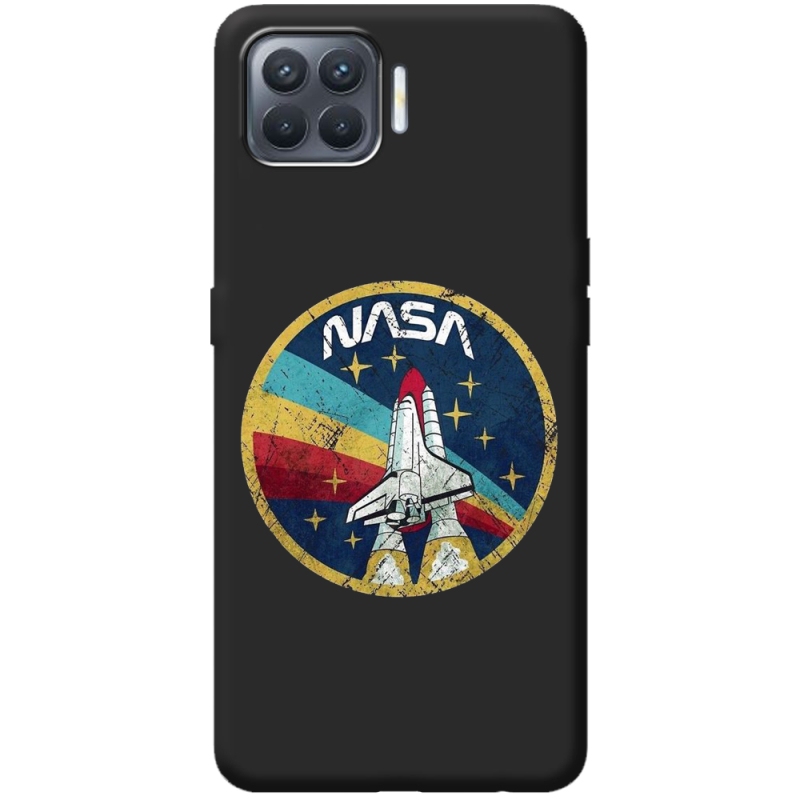 Черный чехол BoxFace OPPO Reno4 Lite NASA