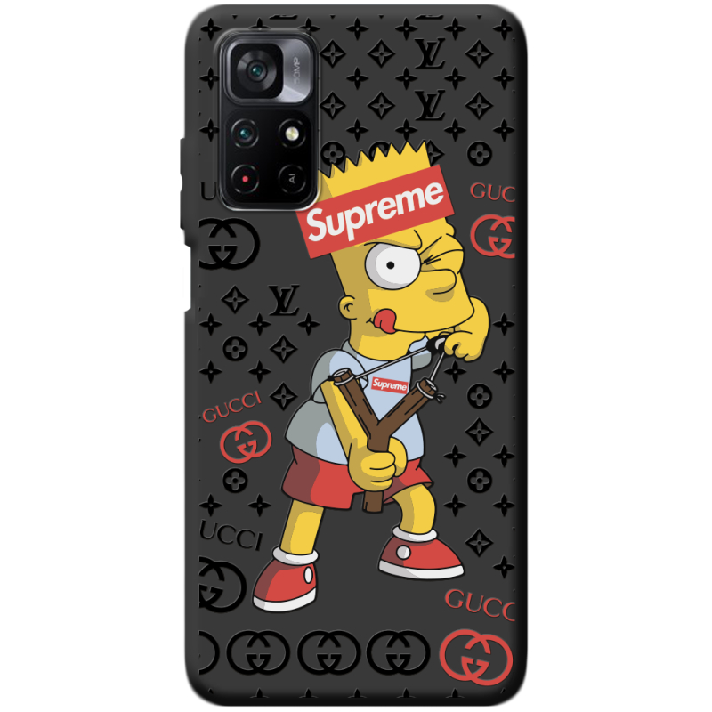 Черный чехол BoxFace Poco M4 Pro 5G Yellow Fun