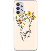 Чехол BoxFace Samsung Galaxy A33 (A336)  Flower Hands