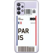 Прозрачный чехол BoxFace Samsung Galaxy A33 (A336) Ticket Paris