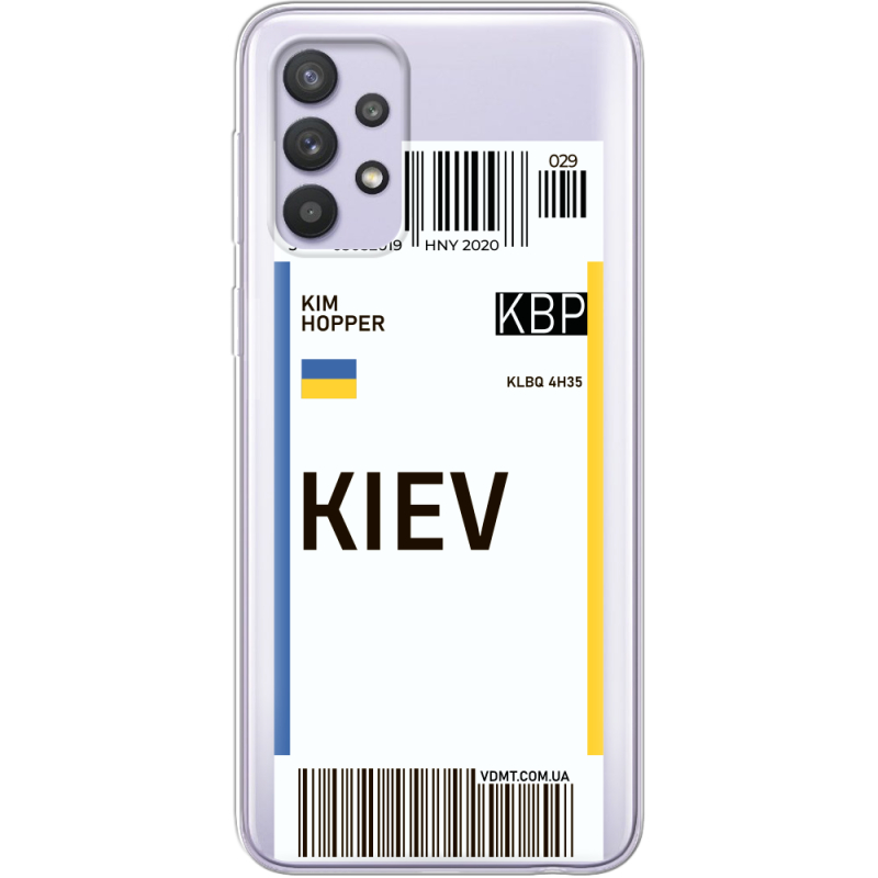 Прозрачный чехол BoxFace Samsung Galaxy A33 (A336) Ticket Kiev