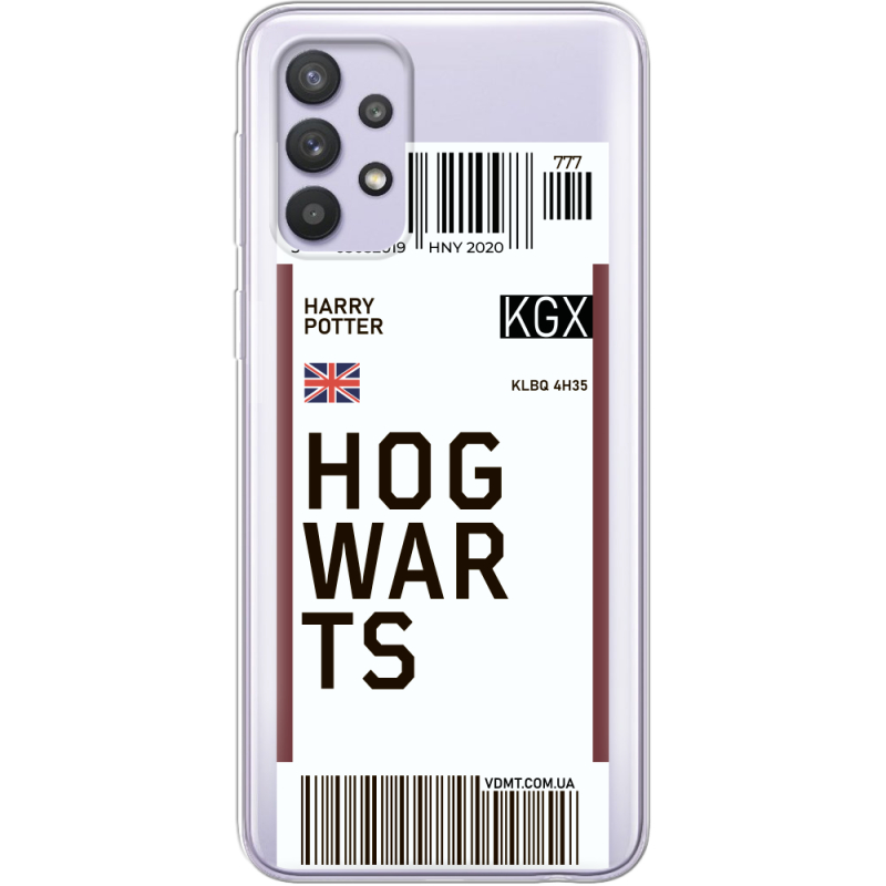 Прозрачный чехол BoxFace Samsung Galaxy A33 (A336) Ticket Hogwarts