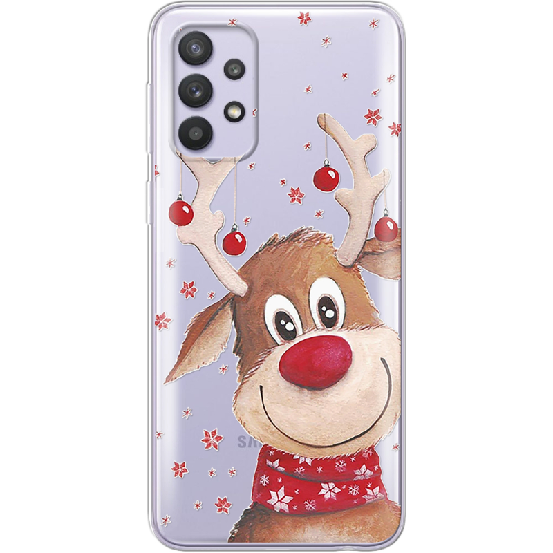 Прозрачный чехол BoxFace Samsung Galaxy A33 (A336) Winter Deer