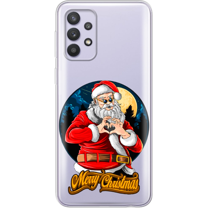 Прозрачный чехол BoxFace Samsung Galaxy A33 (A336) Cool Santa