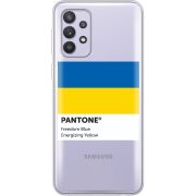 Прозрачный чехол BoxFace Samsung Galaxy A33 (A336) Pantone вільний синій