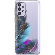 Прозрачный чехол BoxFace Samsung Galaxy A33 (A336) Feathers