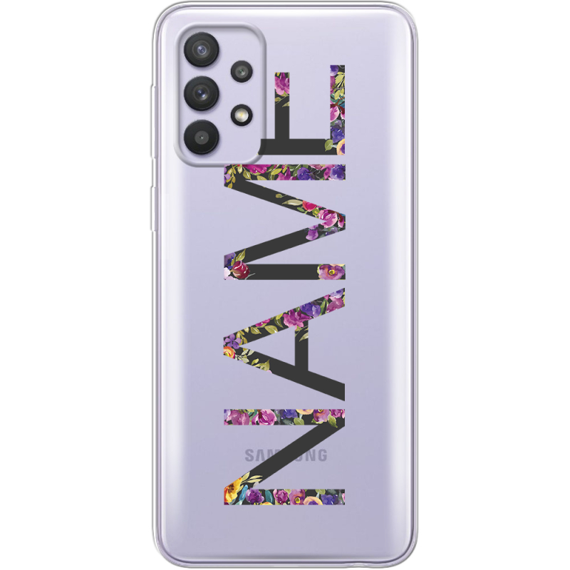 Прозрачный чехол BoxFace Samsung Galaxy A33 (A336) Именной