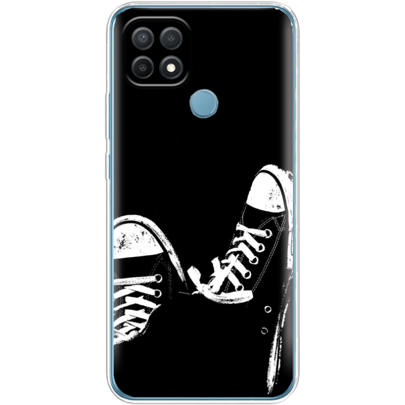 Чехол BoxFace OPPO A15/A15s Black Sneakers