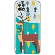 Чехол BoxFace OPPO A15/A15s Foresty Deer