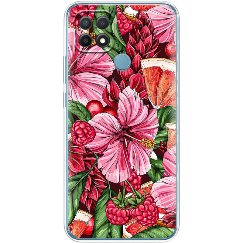 Чехол BoxFace OPPO A15/A15s Tropical Flowers
