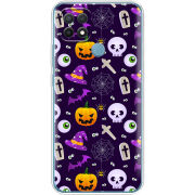 Чехол BoxFace OPPO A15/A15s Halloween Purple Mood
