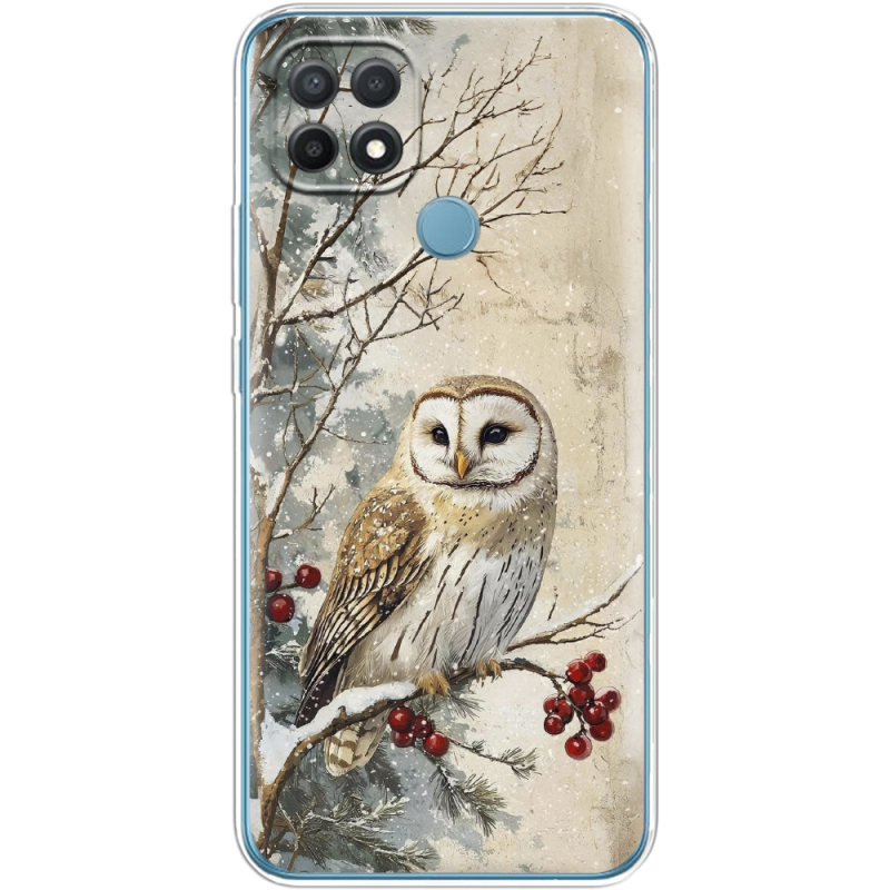 Чехол BoxFace OPPO A15/A15s Christmas Owl
