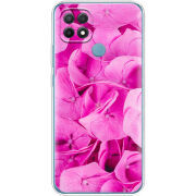 Чехол BoxFace OPPO A15/A15s Pink Flowers