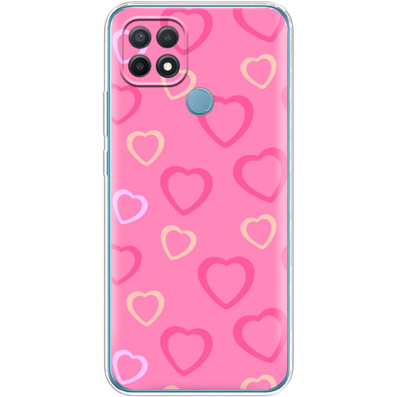 Чехол BoxFace OPPO A15/A15s Sugar Hearts