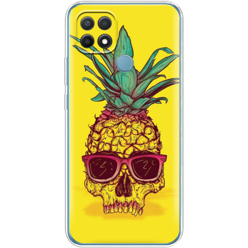 Чехол BoxFace OPPO A15/A15s Pineapple Skull