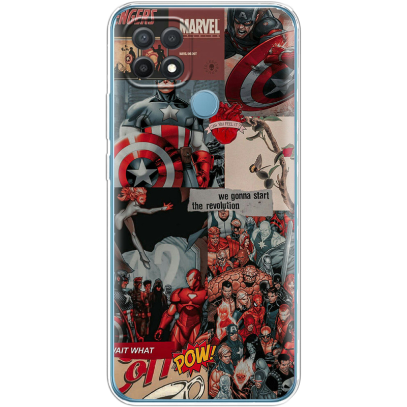 Чехол BoxFace OPPO A15/A15s Marvel Avengers