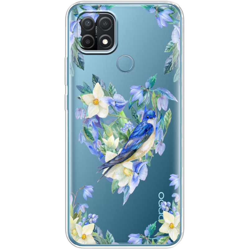 Прозрачный чехол BoxFace OPPO A15/A15s Spring Bird