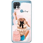 Прозрачный чехол BoxFace OPPO A15/A15s Travel Girl