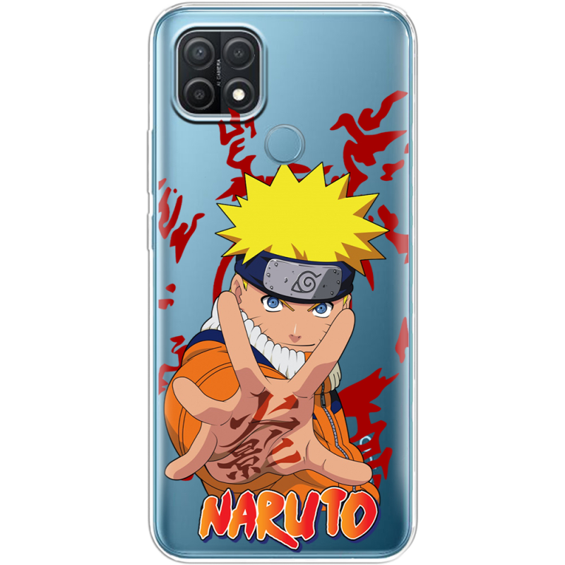 Прозрачный чехол BoxFace OPPO A15/A15s Naruto